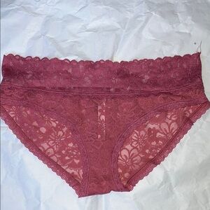 Victoria’s Secret Clay Rose Lace Bikini Panty